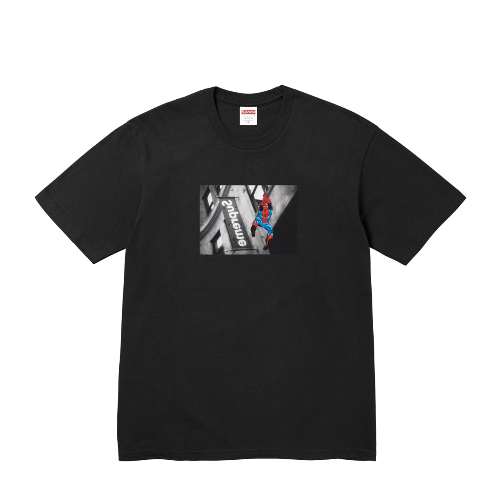 Supreme Spider-Man Tee Black