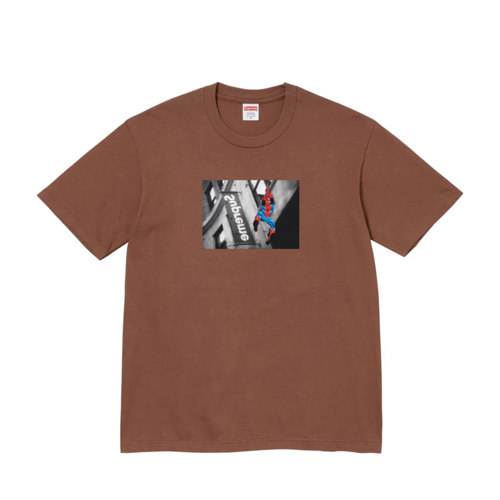 Supreme Spider-Man Tee Brown