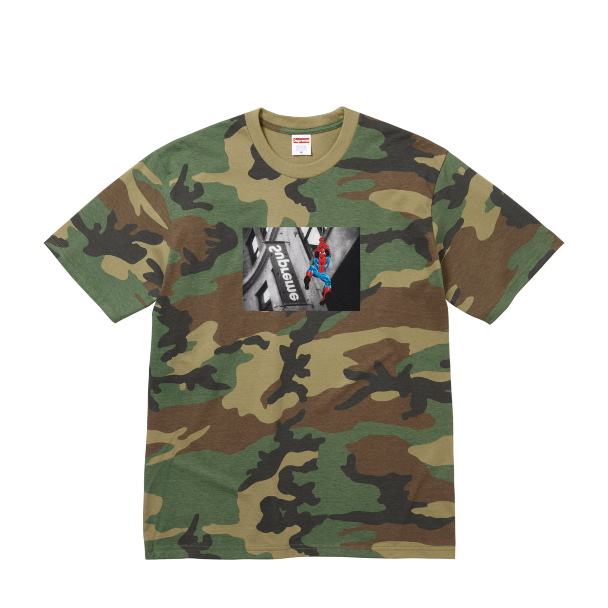 Supreme Spider-Man Tee Camo