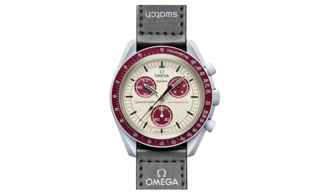 OMEGA × Swatch MISSION TO PLUTO Swatch x Omega Bioceramic Moonswatch Mission to Pluto - SO33M101