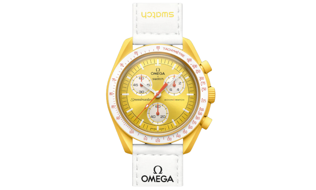 OMEGA×SWATCH  TO THE SUN Swatch x Omega Bioceramic Moonswatch Mission to the Sun