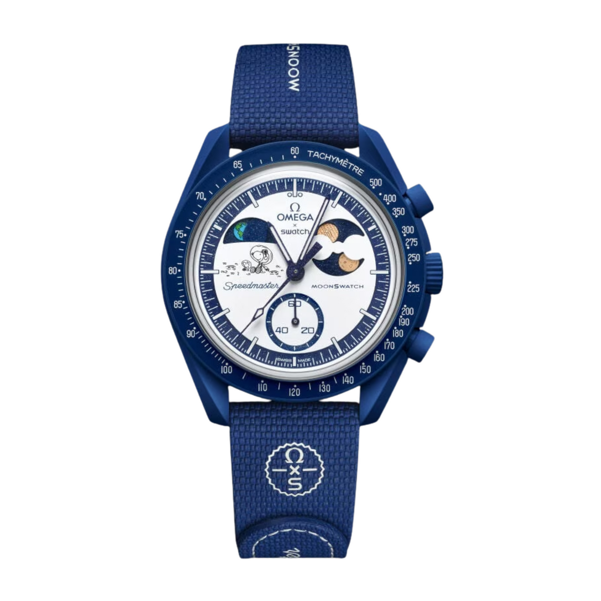 Swatch x Omega Bioceramic Moonswatch Mission To Earthphase Moonshine Gold - SO33N701L