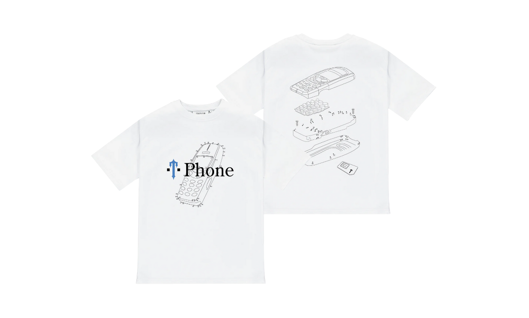 Koszulka Trapstar T Phone Tee White
