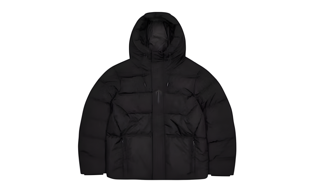 Trapstar Decoded 2.0 Hooded Puffer Jacket Blackout Edition