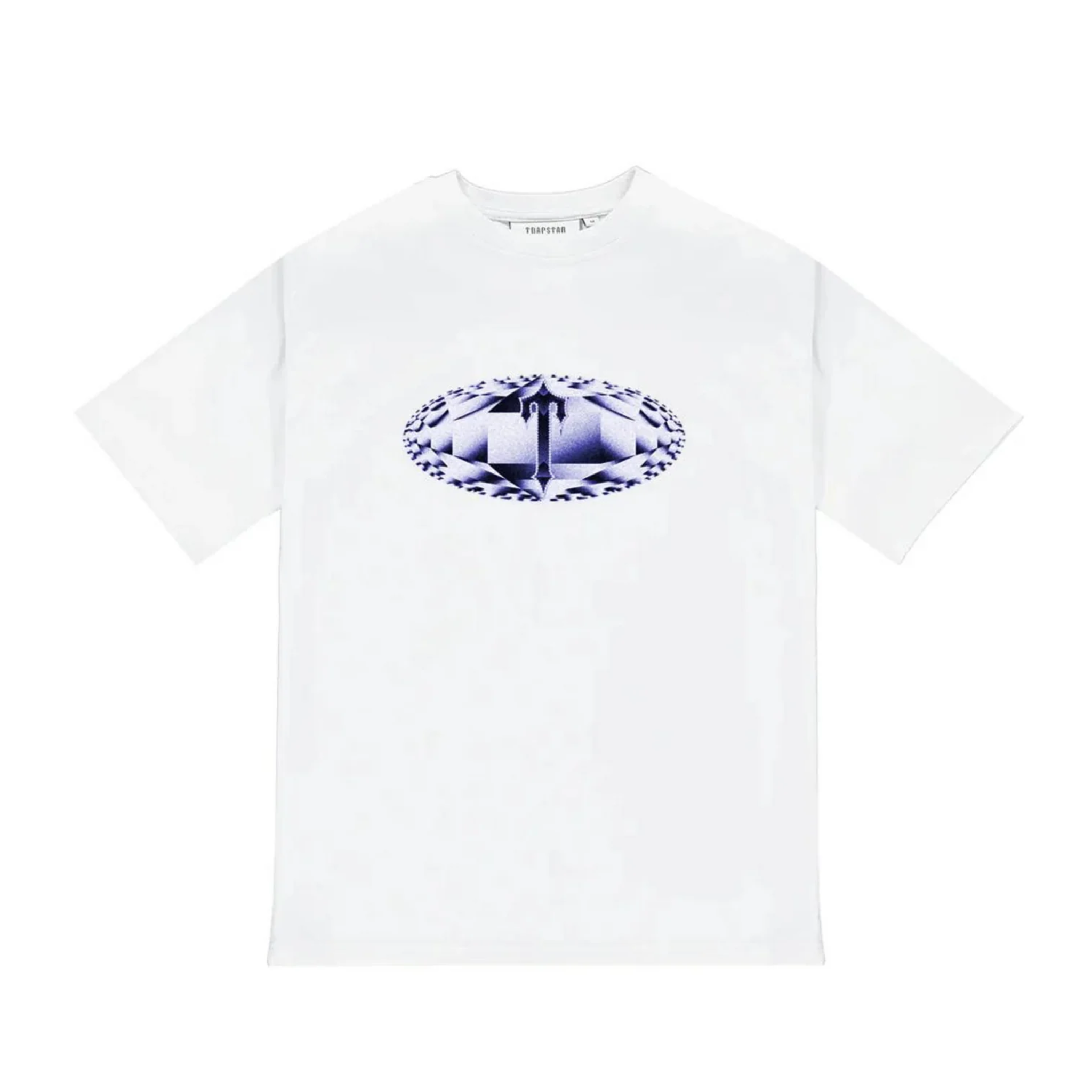 Trapstar Diamond In The Rought Tee White Purple
