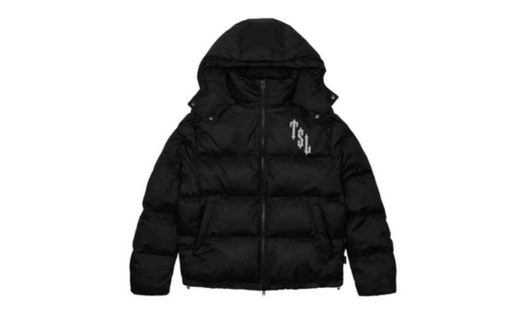 Trapstar Shooters Hooded Puffer Black Reflective