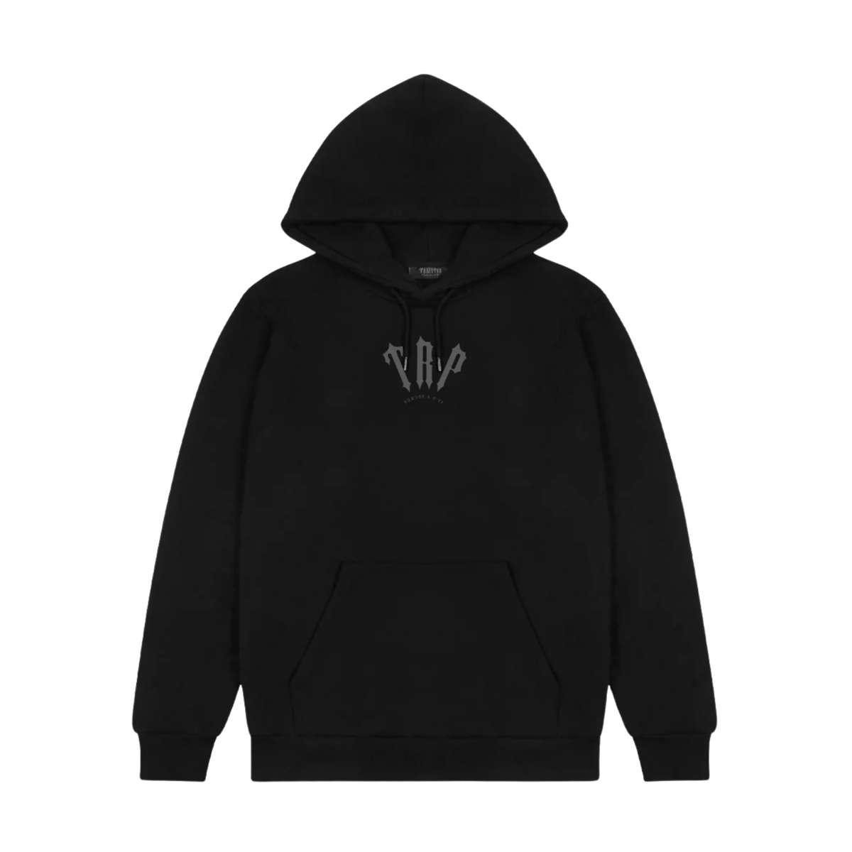 Trapstar Friends & Family Hoodie Black Grey