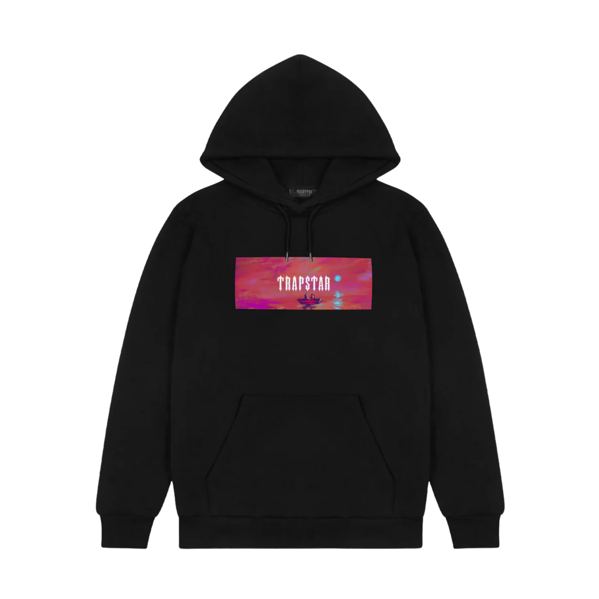 Trapstar x Dave Box Logo Hoodie Black