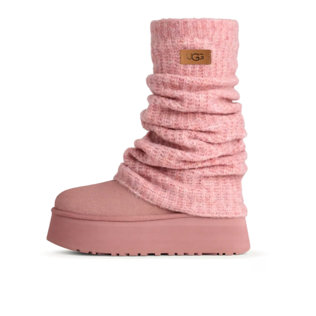 Ugg Classic Mini Dipper Legwarmer Boot Pink Dawn 1178990-PDW