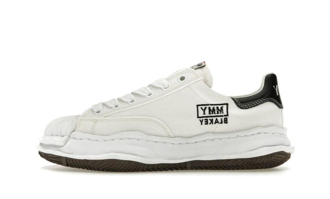 Maison Mihara Yasuhiro Blakey OG Sole Canvas Low White