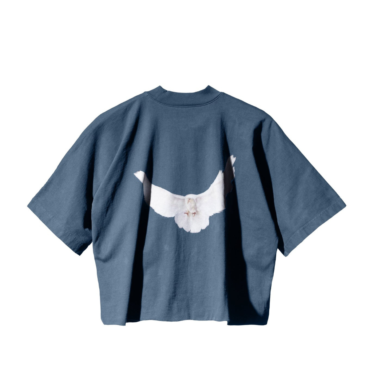 Yeezy Gap Balenciaga Dove No Seam Tee Dark Blue