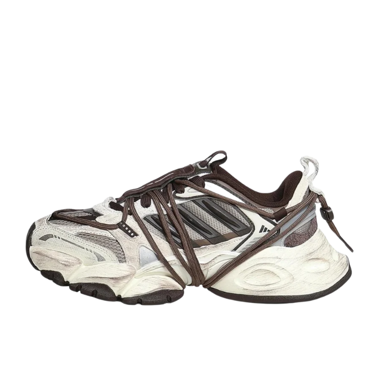 Adidas XLG Runner Deluxe 2.0 Off White Aurora Coffee