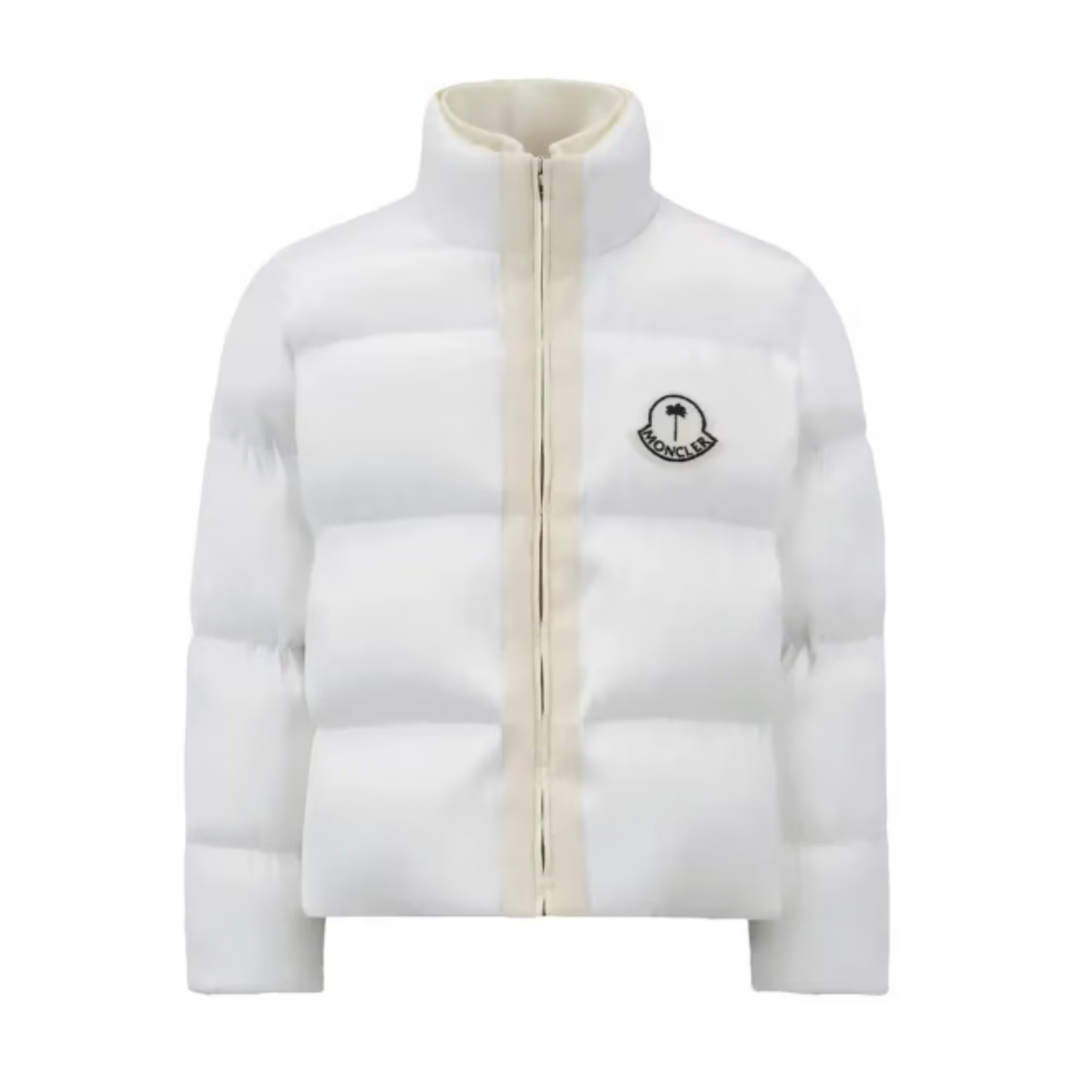 Moncler Maya 70 by Palm Angels Jacket Bright White