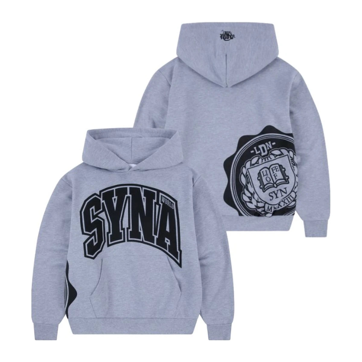 Bluza Syna World College Hood Grey Marl
