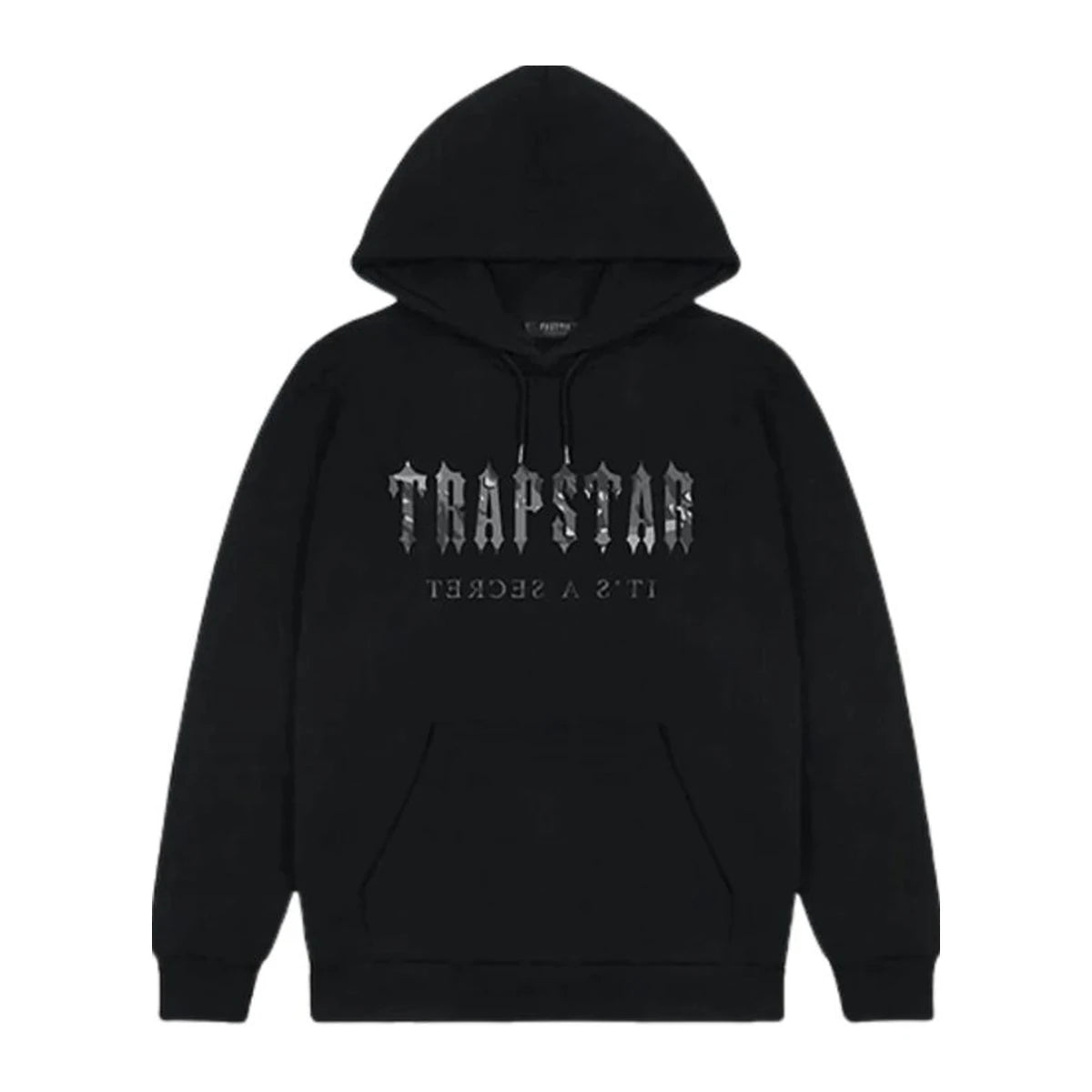Bluza Trapstar Decoded Camo Hoodie Blackout Edition