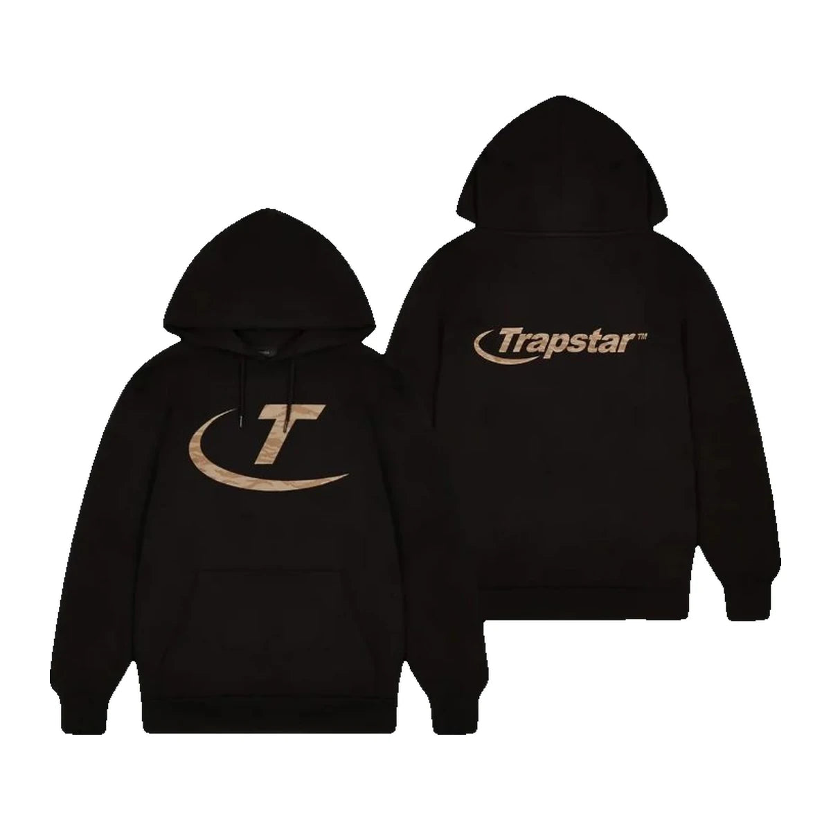 Bluza Trapstar Hyperdrive T Hoodie - Black/Camo