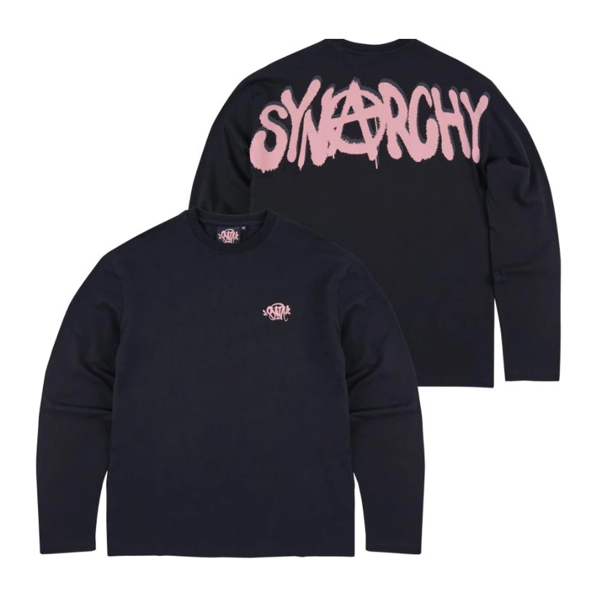 Longsleeve Syna World Synarchy Double Black/Rose Gold