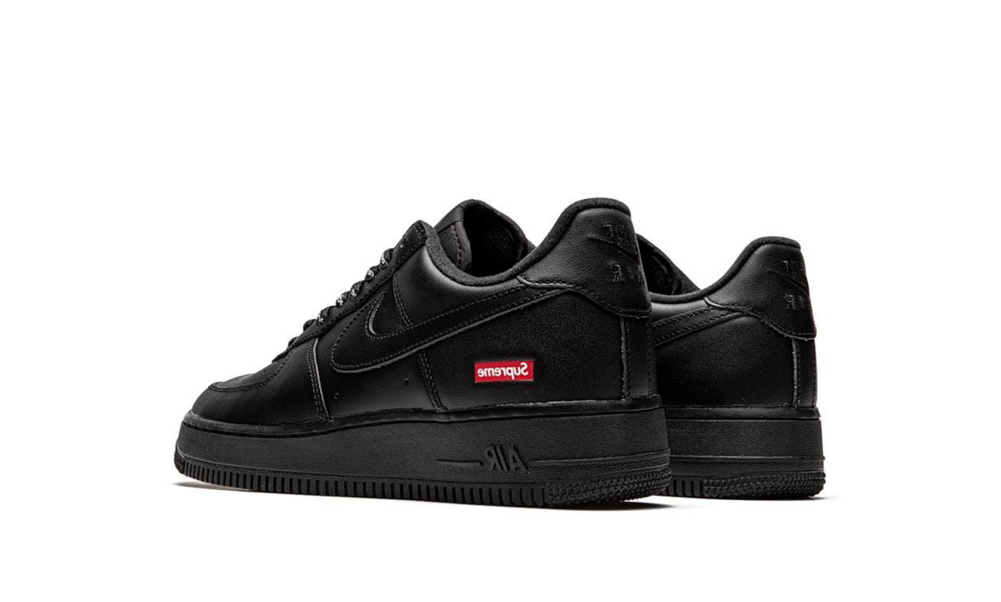 Supreme x air force 1 deals black
