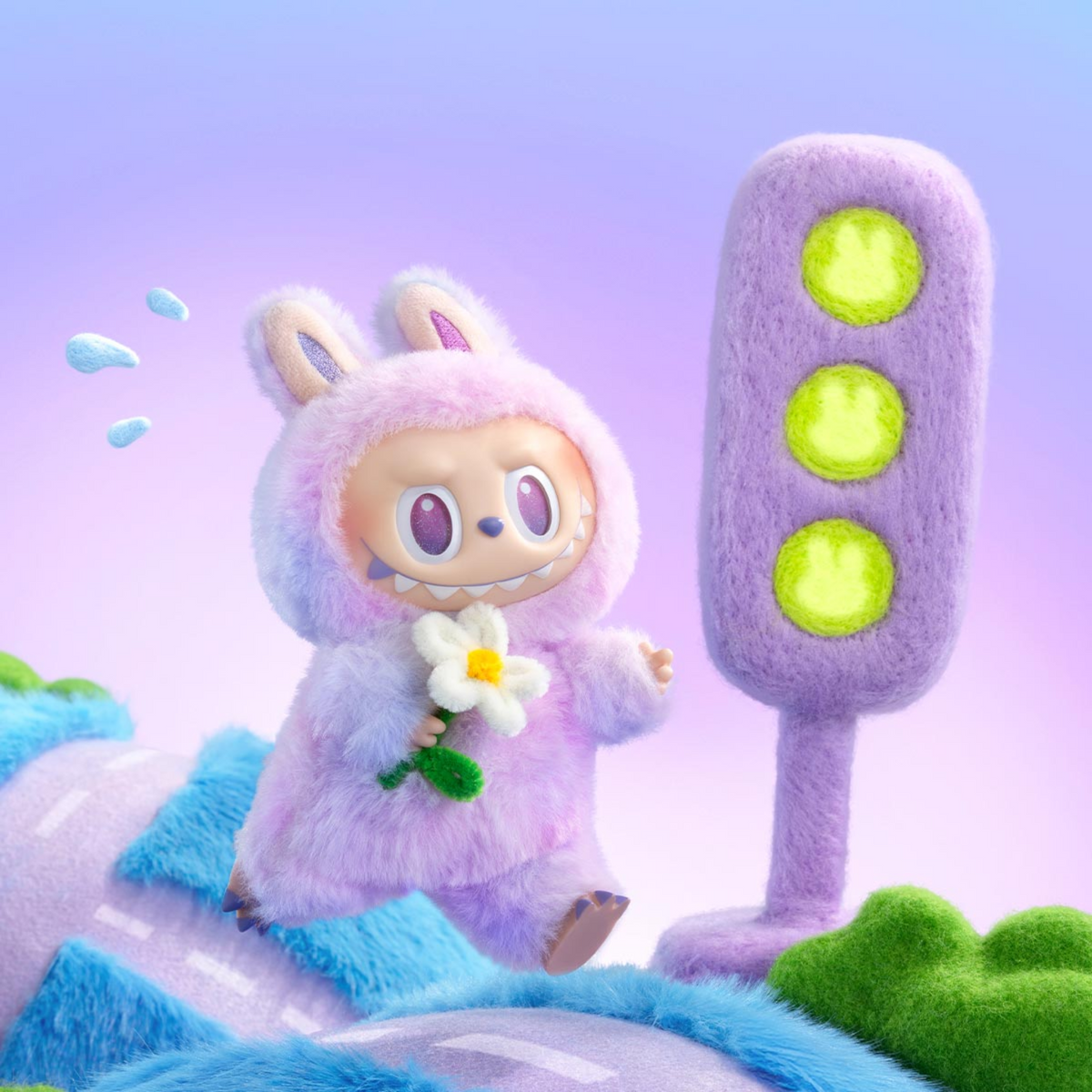 Pop Mart Labubu The Monsters Big into Energy Series Vinyl Plush Pendant Sealed Case *USZKODZONE PUDEŁKO*