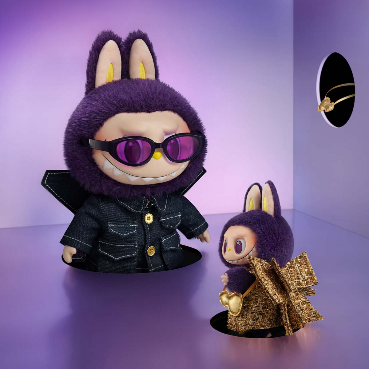 Pop Mart Labubu x Pronounce Wings of Fortune Vinyl Plush Keychain