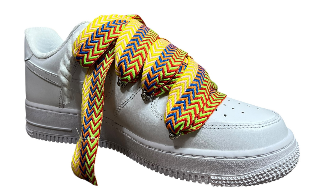 Nike Air Force 1 Double Rope Laces Lanvin Yellow