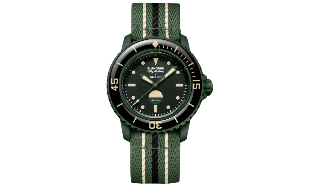 Blancpain x Swatch Scuba Fifty Fathoms Green Abyss