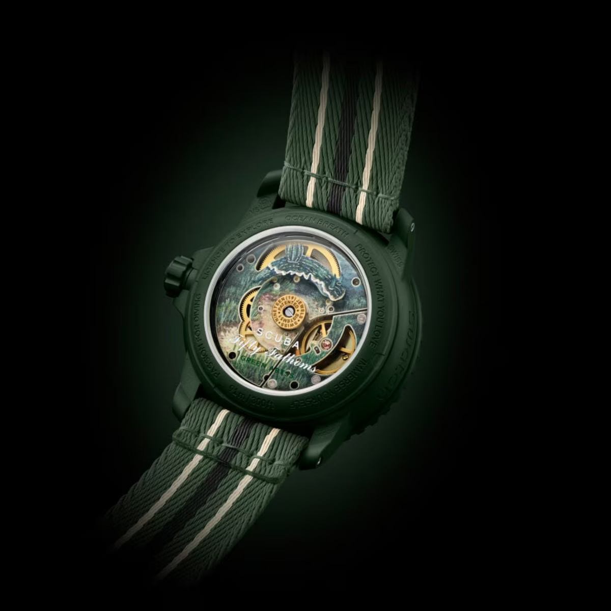Blancpain x Swatch Scuba Fifty Fathoms Green Abyss