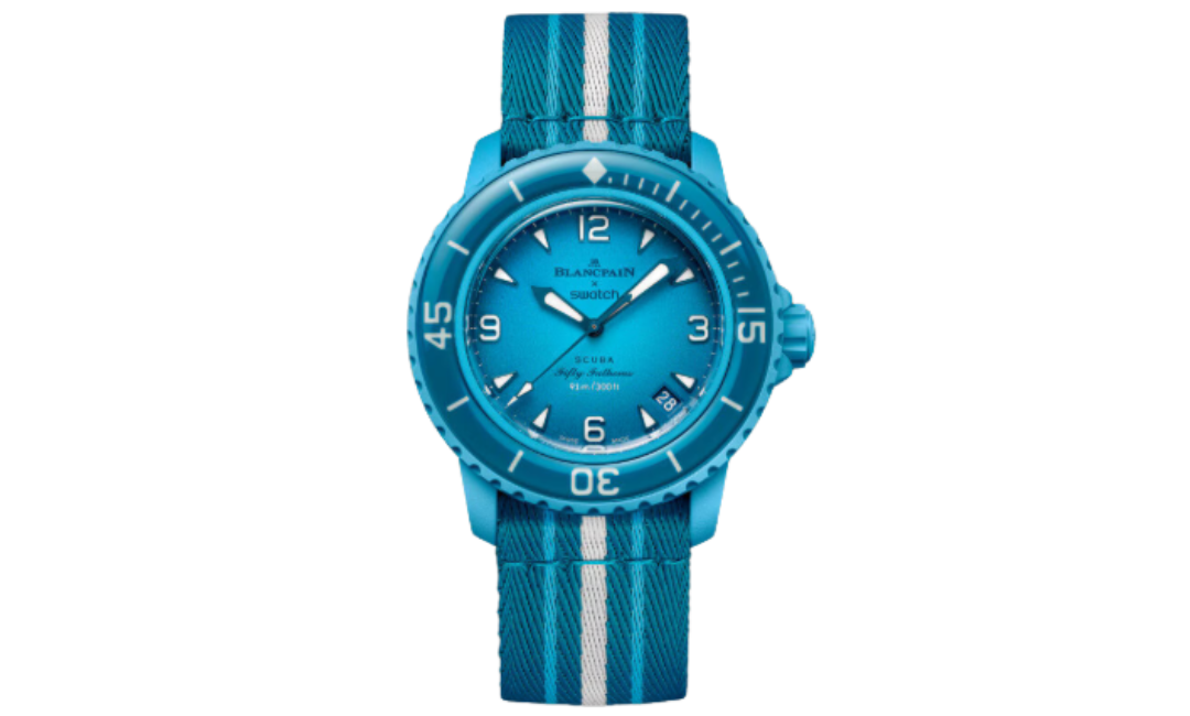 Blancpain x Swatch Scuba Fifty Fathoms Blue Lagoon