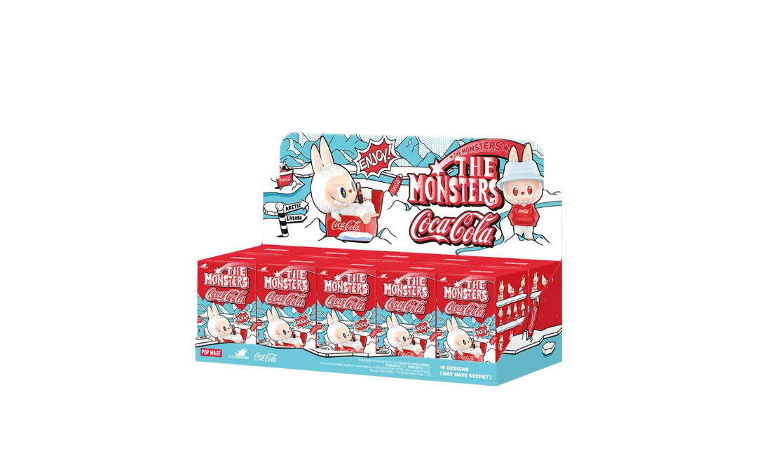 Pop Mart The Monsters Labubu Coca-Cola Series Sealed Case (Zestaw 10 szt.)