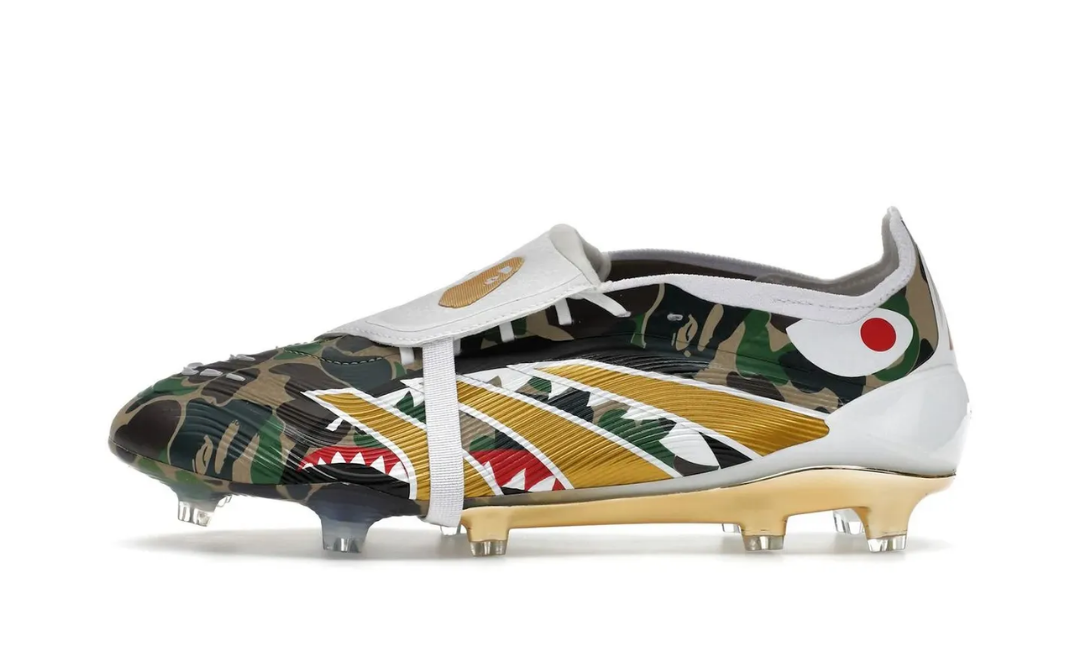 Adidas Predator Elite Foldover Tongue FG Bape Green Camo