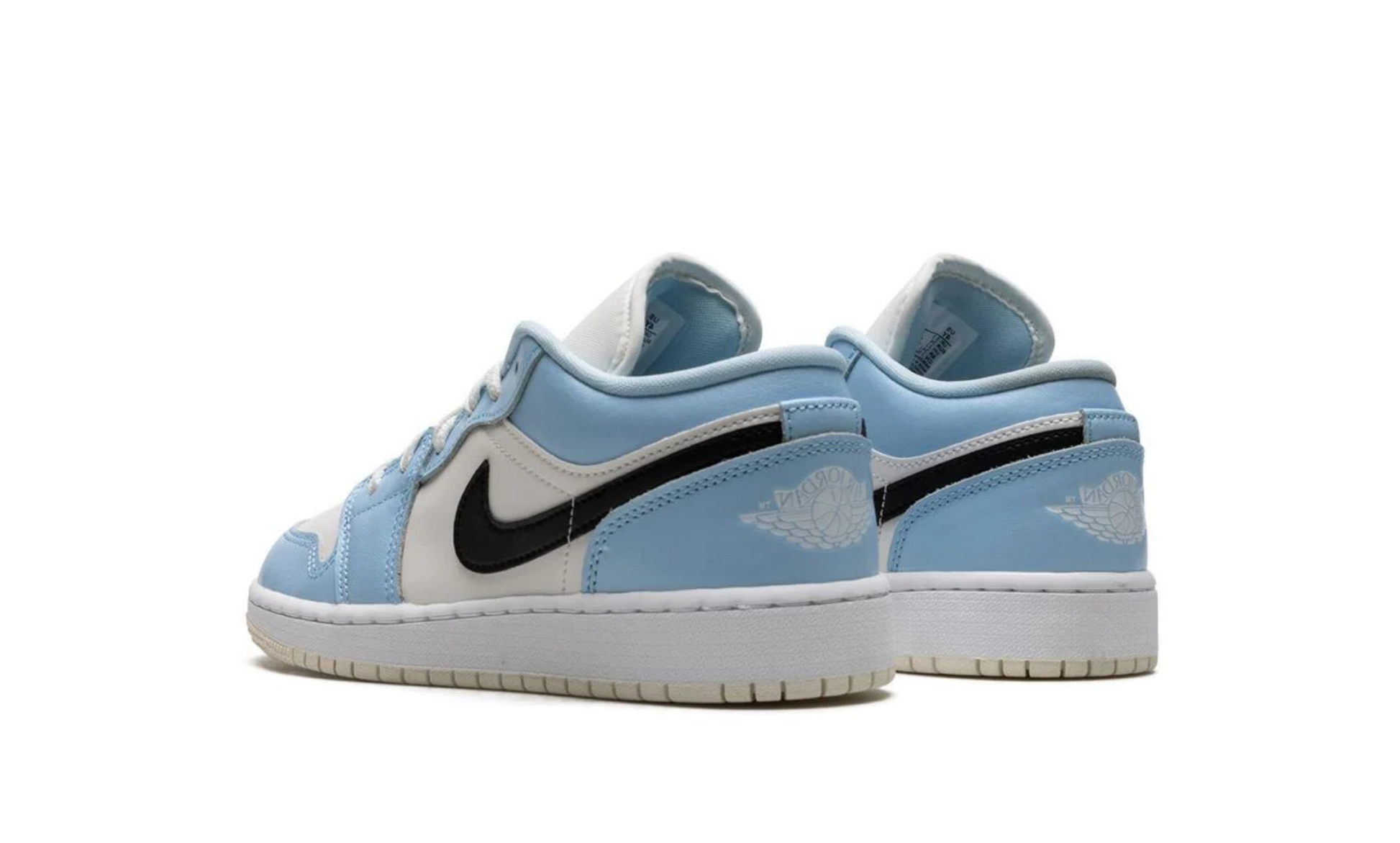 Air Jordan 1 Low Ice Blue Black – Spicysneakers