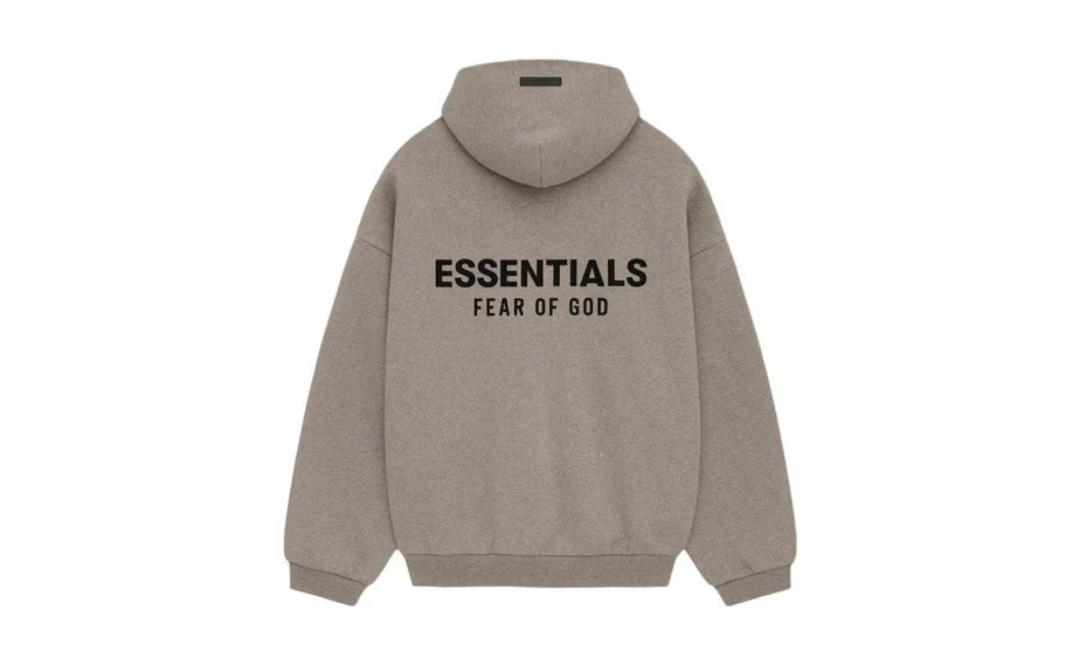 Fear of God Essentials Fleece Hoodie Heather Gray (FW24)