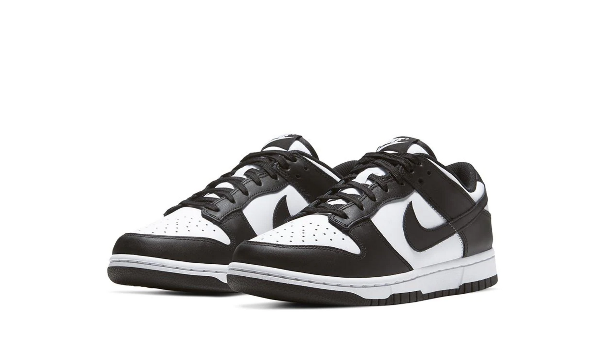 dunk low panda white