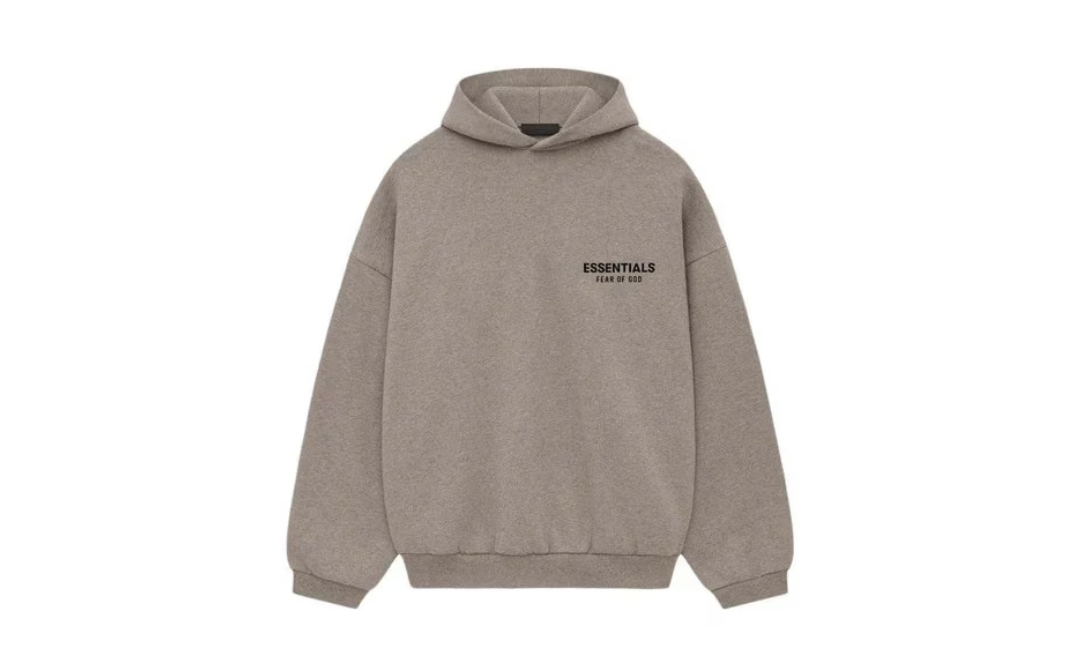 Fear of God Essentials Fleece Hoodie Heather Gray (FW24)