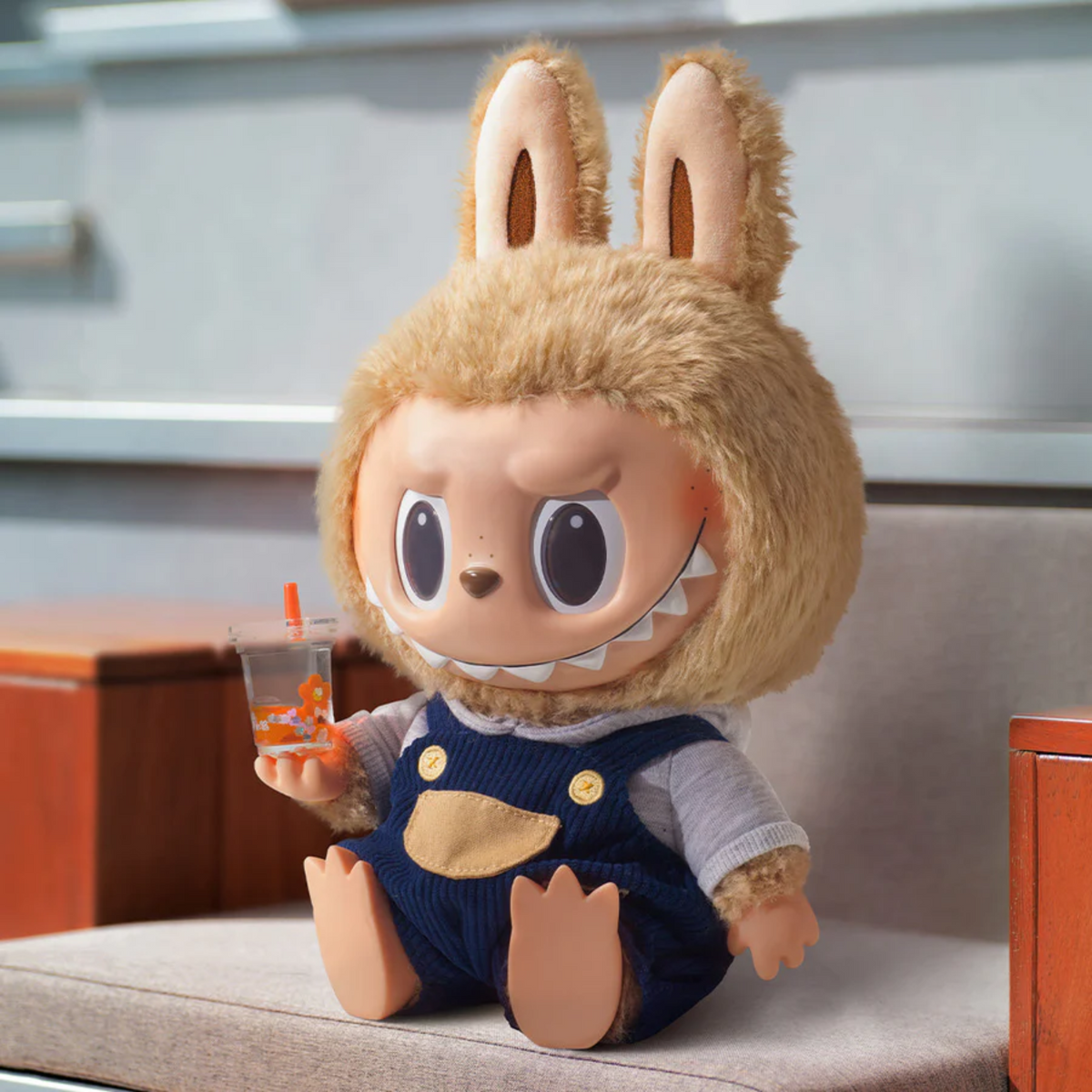 Pop Mart Labubu Time to Chill Vinyl Plush Doll (Figure 40cm)