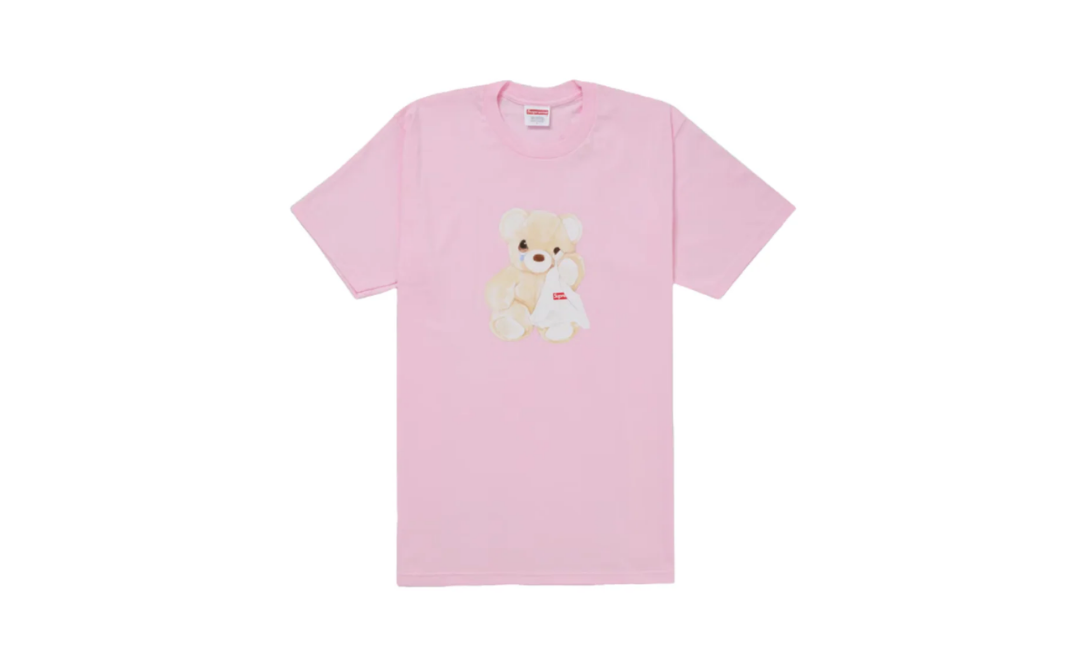 Supreme Bear Tee (SS25) Light Pink