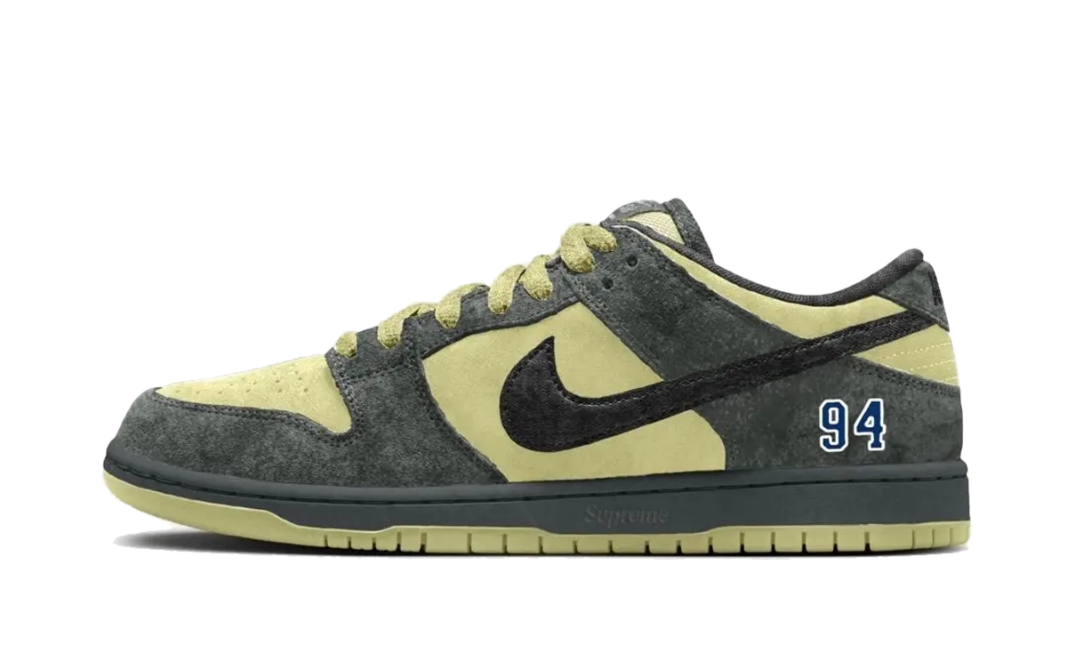 Nike SB Dunk Low x Supreme 94 Camper Green
