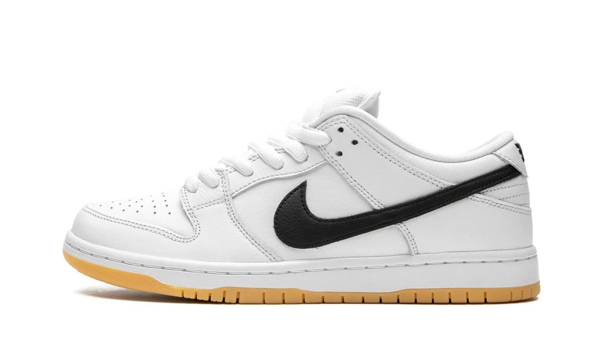 Nike SB Dunk Low Pro ISO White Gum – Spicysneakers