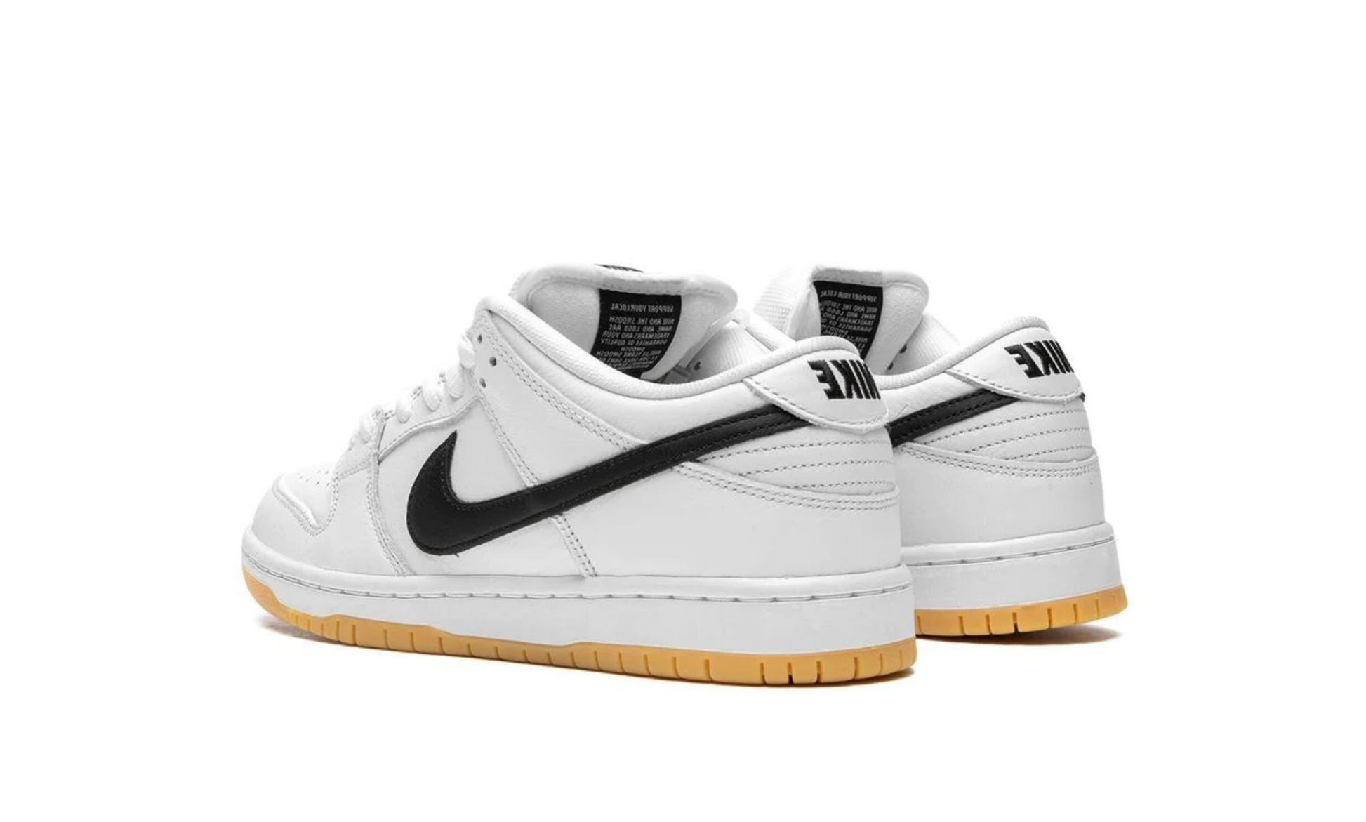 Nike SB Dunk Low Pro ISO White Gum – Spicysneakers