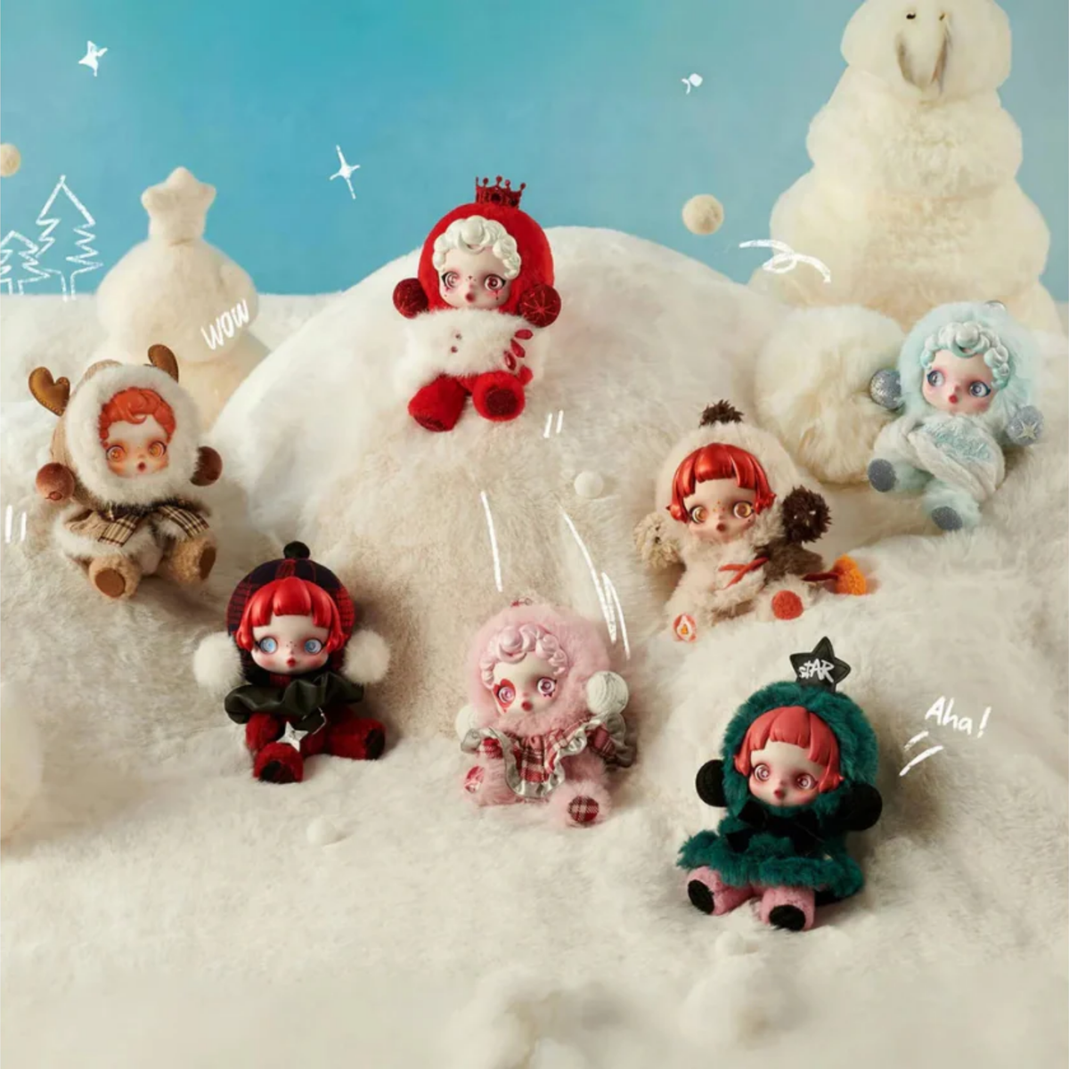Pop Mart SkullPanda Winter Symphony Series Sealed Case (BLINDBOX)