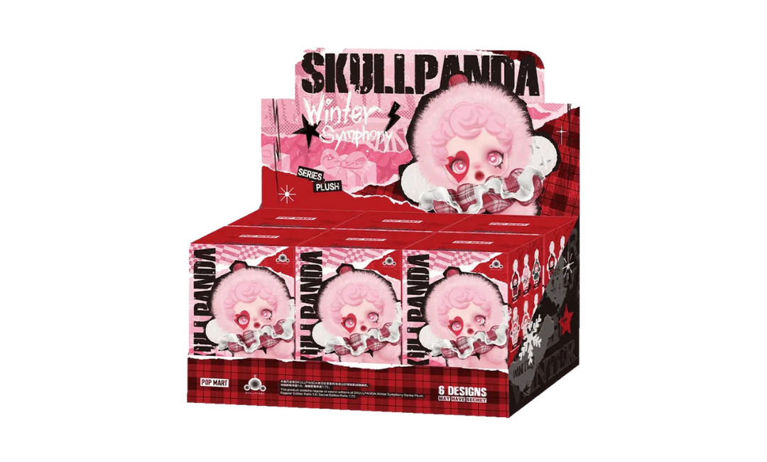 Pop Mart SkullPanda Winter Symphony Series Sealed Case (Zestaw 6 szt.)