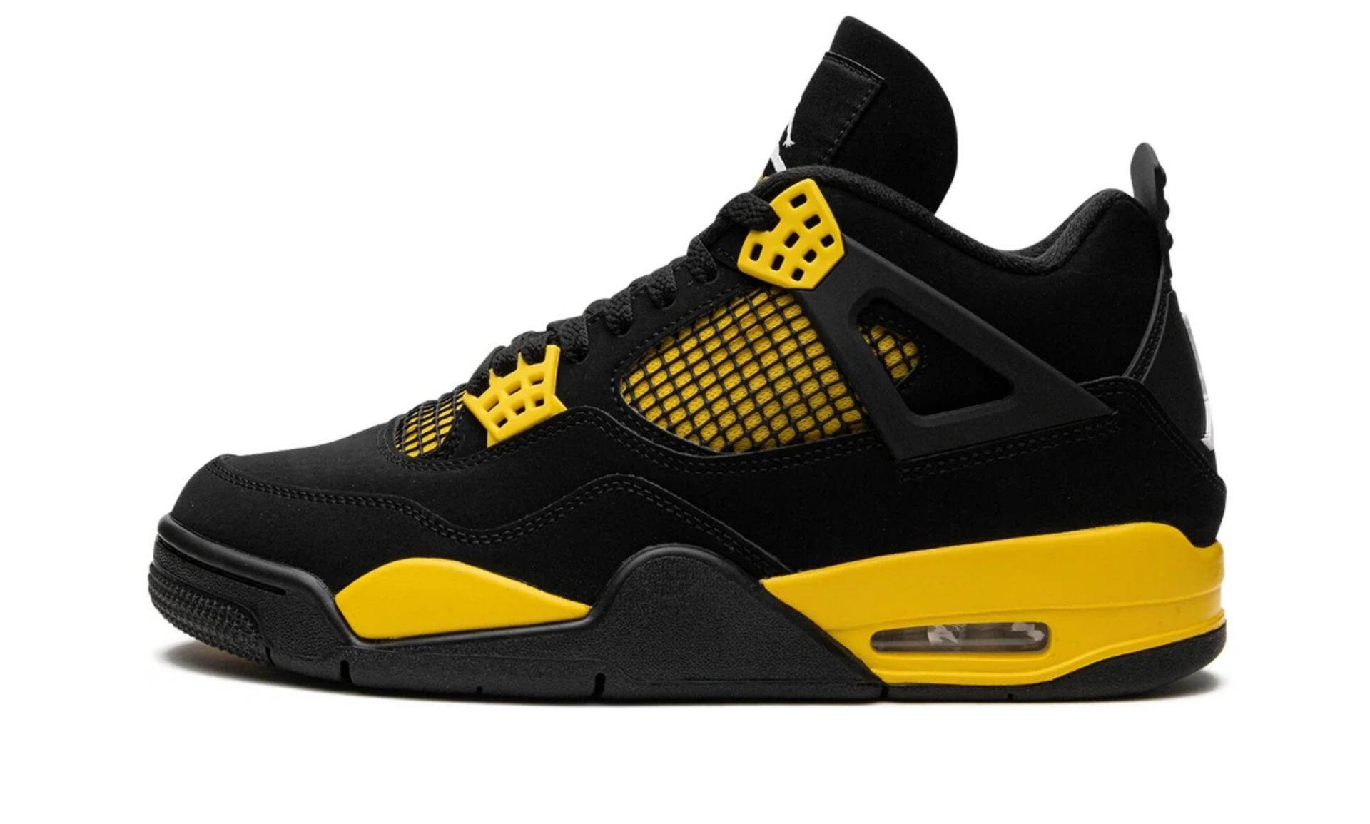 Air Jordan 4 グレー/イエロー 物欲スニーカー | ナイキ エアジョーダン4 レトロ SE 95 ネオン