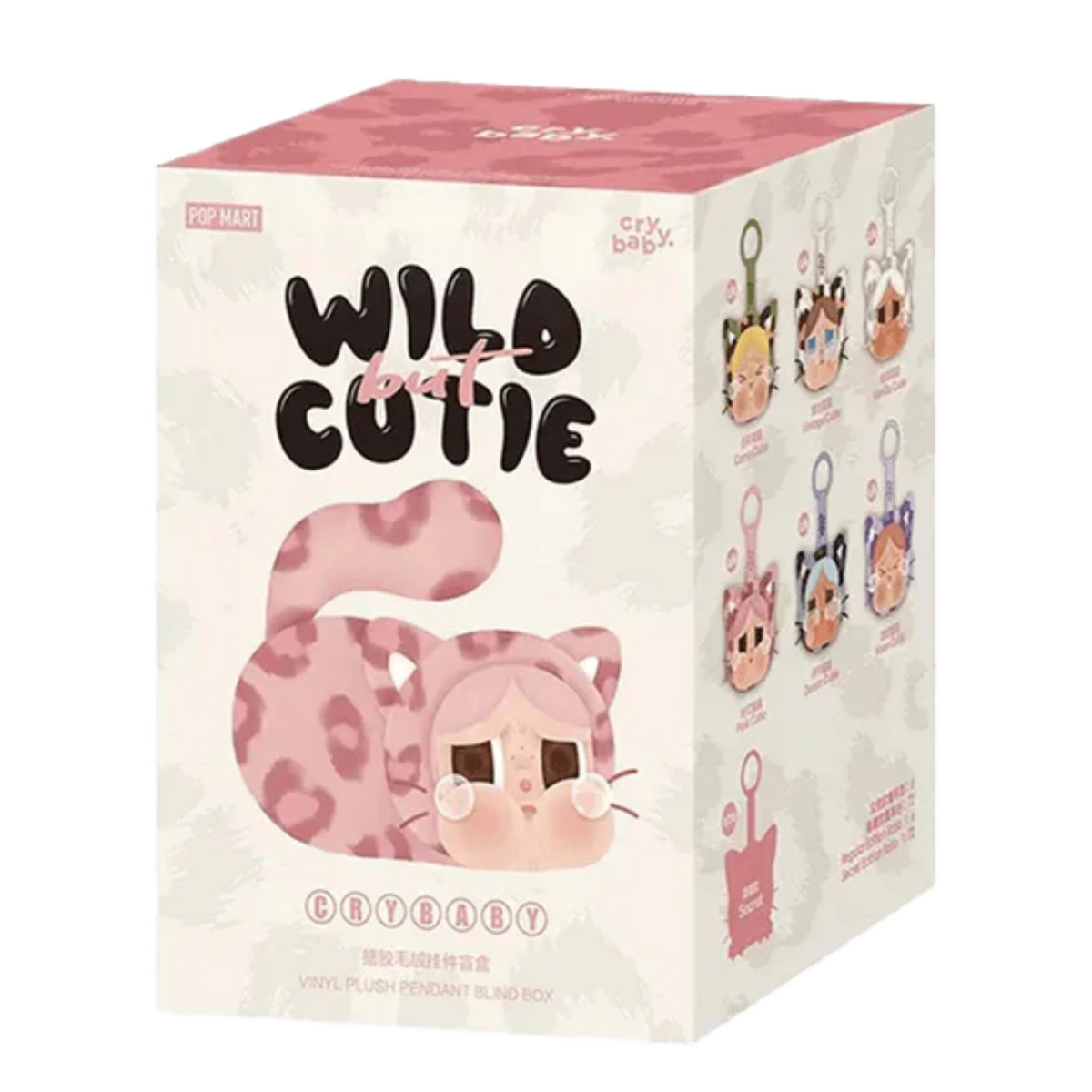Pop Mart Crybaby Wild but Cutie Series Vinyl Plush Pendant Sealed Case *USZKODZONE PUDEŁKO*