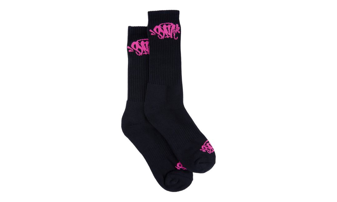 Syna World Central Cee 2PACK Skarpetki Black Pink