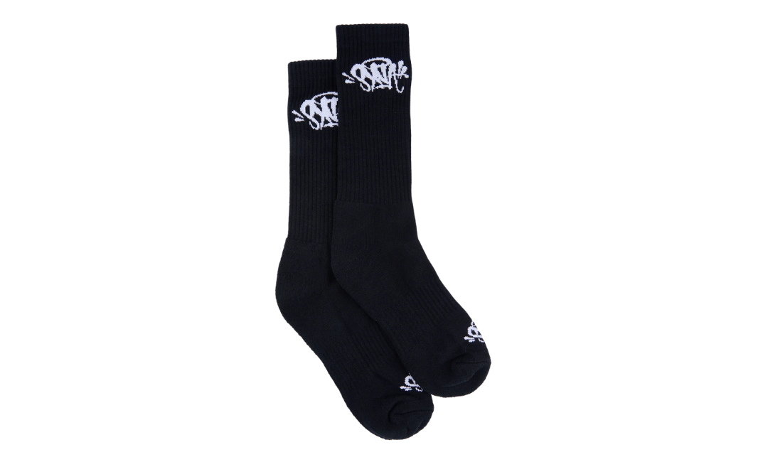 Syna World Central Cee 2PACK Skarpetki Black White