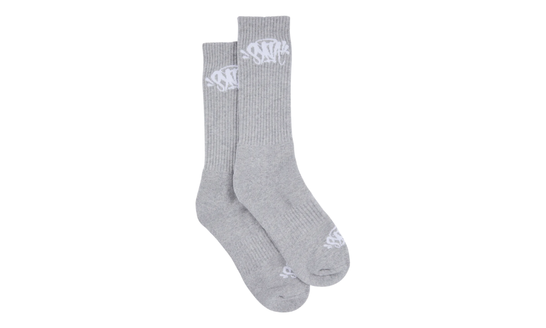 Syna World Central Cee 2PACK Skarpetki Grey White