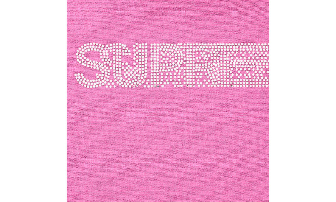 Supreme Bluza Swarovski Motion Logo Pink