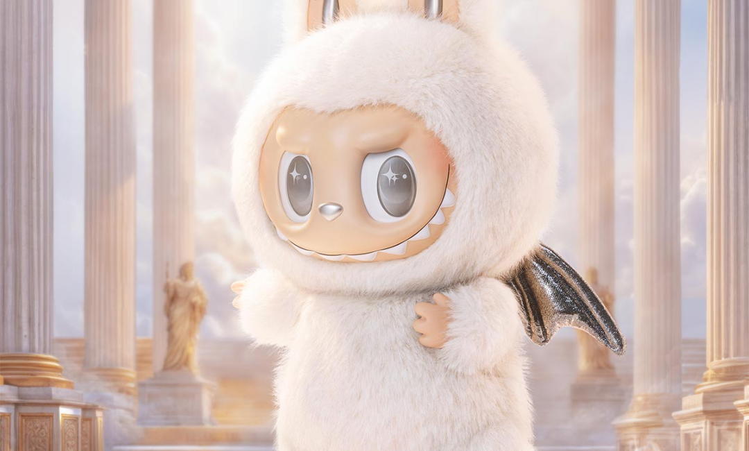 Pop Mart The Monsters Labubu Zimomo Angel in Clouds (Figurka 40cm)