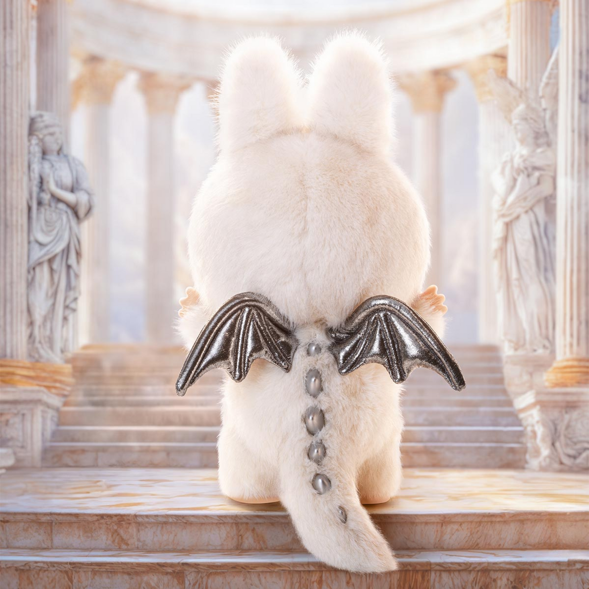 Pop Mart The Monsters Labubu Zimomo Angel in Clouds (Figure 59cm)