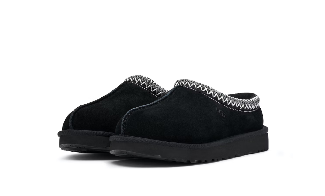 Tasman all outlet black slipper